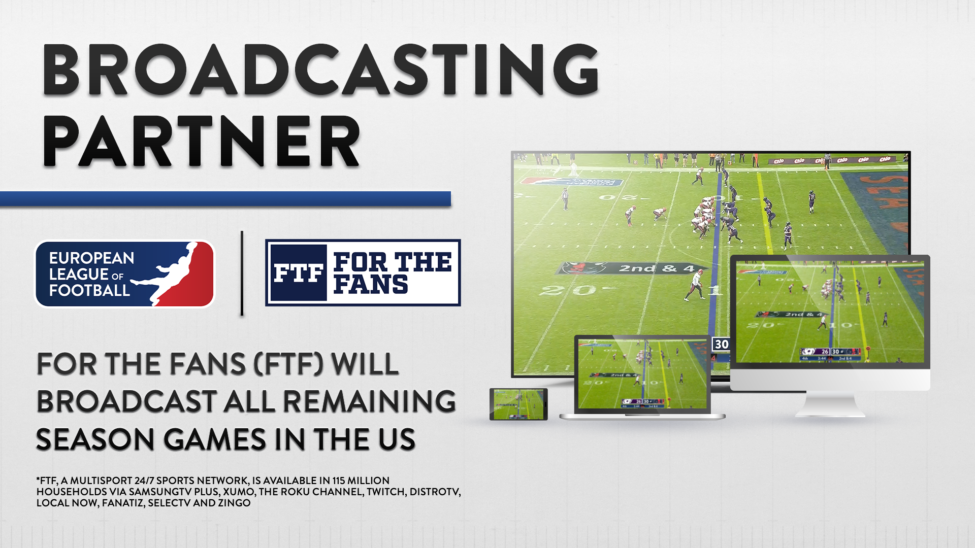 Next Level Sports & Entertainment broadcasting partner in the